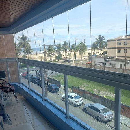 Apto Vista Mar, 8 Pessoas, Varanda Gourmet, Pe Na Areia! Praia Grande  Eksteriør billede