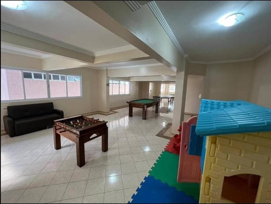Apto Vista Mar, 8 Pessoas, Varanda Gourmet, Pe Na Areia! Praia Grande  Eksteriør billede