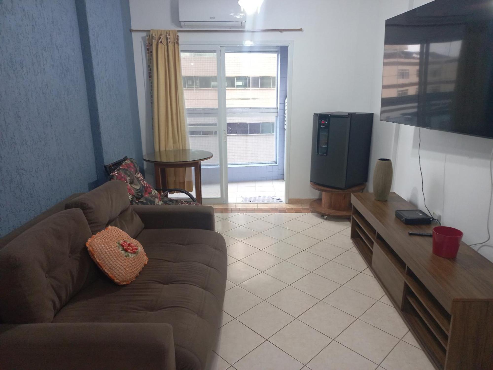 Apto Vista Mar, 8 Pessoas, Varanda Gourmet, Pe Na Areia! Praia Grande  Eksteriør billede