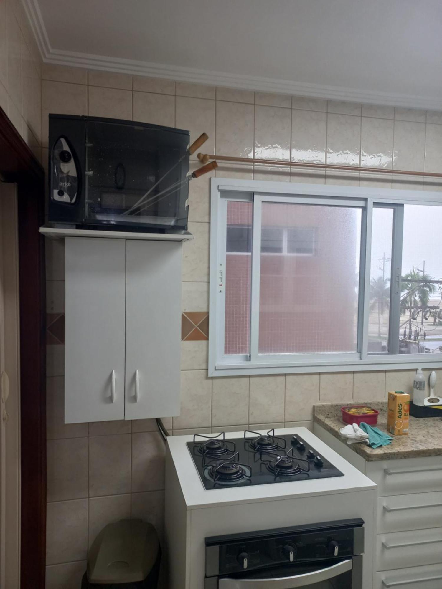Apto Vista Mar, 8 Pessoas, Varanda Gourmet, Pe Na Areia! Praia Grande  Eksteriør billede