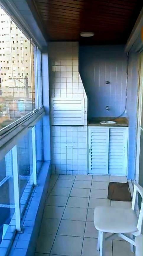 Apto Vista Mar, 8 Pessoas, Varanda Gourmet, Pe Na Areia! Praia Grande  Eksteriør billede