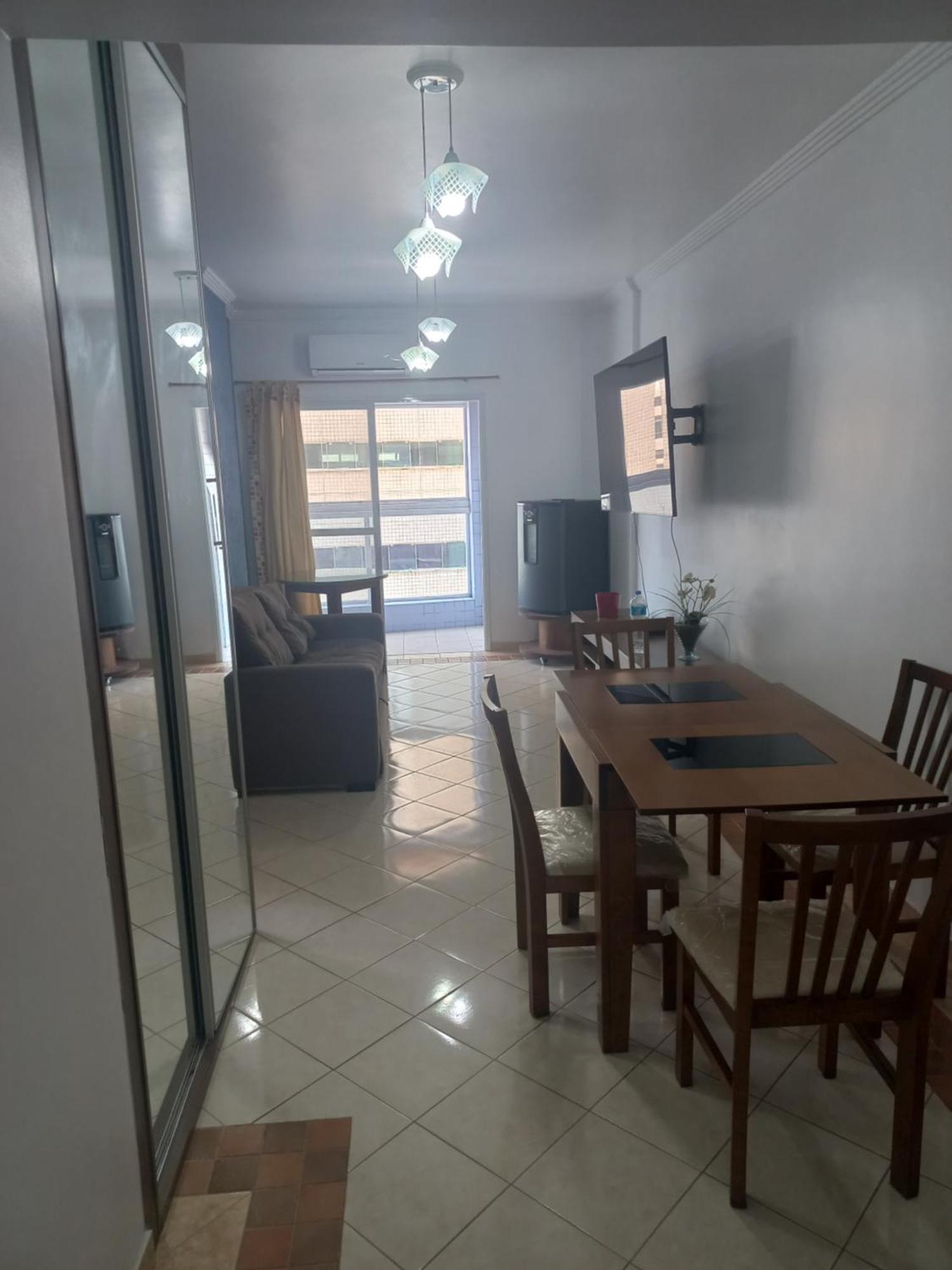 Apto Vista Mar, 8 Pessoas, Varanda Gourmet, Pe Na Areia! Praia Grande  Eksteriør billede